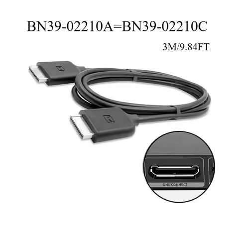 Brand NEW BN39-02210A = BN39-02210C One Connect Cable 3M for Samsung is for UN55KS850DF UN60KS800DF 