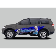 PAJERO THAILOOK HOLOGRAM CONCEPT CAR STICKER DECAL PRINTING
