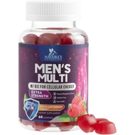 Multivitamin for Men - Complete Daily Mens Multivitamin Gummies with Vitamin D, B Vitamins, Zinc & M