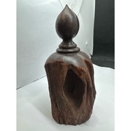 D10150 Natural Dropping Real Log Wood Incense Carving Sky Cornucopia Ornaments
