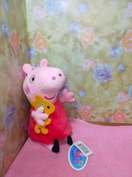 正版 佩佩豬 粉紅豬小妹 抱寵物款 佩佩  吊飾 絨毛娃娃 玩偶 6英吋