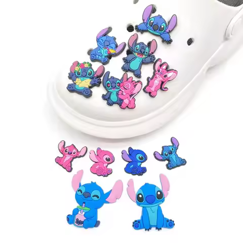 12-Pack Cartoon Anime Shoe Charms for Crocs | DIY Jibbitz Shoe Accessories Decorations