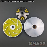 JVT PULLEY SET FOR NMAX/AEROX V1V2 NEW 2020 DESIGN HEAVY DUTY PERFORMANCE PARTS ORIGINAL