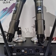 Mic Wireless Shure ULX9/ULX 9 2 Mic Handle Termurah Original Ready Kirim