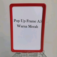 A5 Size Pop Up Frame - Minimarket Price Board - A5 Size Shop Pole