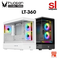 Invasion LT-360 M-ATX Gaming Casing -(Black/White)(With FlashLux Fans)