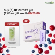 3x Bright i20: Lutein Eye Supplement For Vision | Support Macula Function, Comfort Dry Eyes (90 Sach