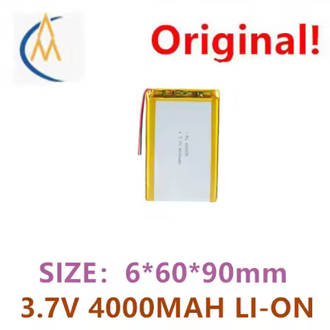 606090 polymer lithium battery 3.7V 4000mAh high-capacity warm hand treasure intelligent lock second