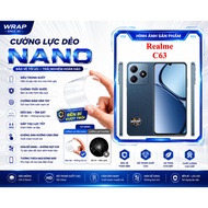 Realme C63 tempered flexible screen protector