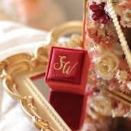 客製化戒指盒 求婚戒指盒 燙金戒指盒