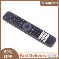 【SHANGZE2】 1 Piece rc833 gub1 giọng nói mới điều khiển từ xa cho TCL QLED thông minh Google TV 50 55