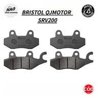 FOR bristol SRV200 QJMOTOR SRV200 150 Brake Pad Accessories