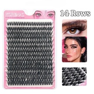 14 Rows (280 Pieces) DIY Eyelash Extension 30D 40D 50D 60D C/D curl 8-15mmmix Lashes Set