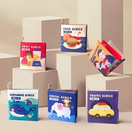 Baby Books 0-6 Months - Newborn Educational Soft Books, Cloth Pillow Books for Baby Toys 6-12 Months