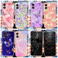 For Honor X5 Plus Case WOD-LX1 WOD-LX2 WOD-LX3 Popular Flower Soft Silicone Phone Cover For Honor X5