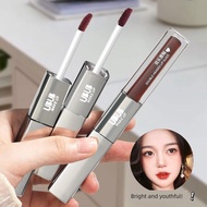 liptint waterproof lipstick [Pet Powder Welfare] [9.99/2Pcs] UBUB Soft Mist Double-Headed Lip Gloss 