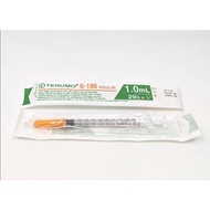 [GREEN SYRINGE] [INSULIN NEEDLE] [READY STOCK] Terumo Insulin Syringe, 1ml With 29g x 5/16" Needle- 