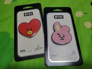 BT21 Official Phone Stand cum Safe Griptok Magnetic (TATA &amp; COOKY) - LINE x BTS