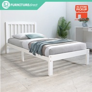 PICKUP-Furniture Direct single bed frame katil single murah 單人床 katil budak murah katil bujang katil kayu katil putih