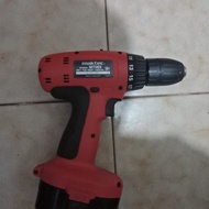 Mesin Bor Baterai 18V / Cordless Driver Drill 18V Maktec MT 065 SK2