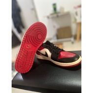 Air Jordan 1 Low Bred Toe (GS) 7UK/26cm/41eu