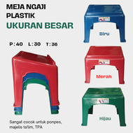 MEJA NGAJI LEKAR NGAJI PLASTIK BESAR