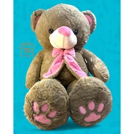 [🔥READY STOCK] PLUSHIE TEDDY BEAR WINTER 80CM 100CM 140CM GIFT GEBU SANGAT COMEL GILA领结毛绒熊