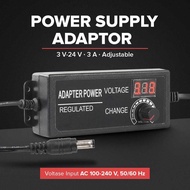 ADAPTOR POWER SUPPLY CONVERTER CHARGER UNIVERSAL DIMMER CONTROLLER AC 100 240 V TO DC 3V 24V 3A UNT