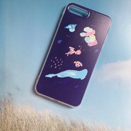 iphone 藍色小狗海浪 質感印花手機殼軟殼訂製