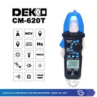DIGITAL AC CLAMP METER TRUE RMS 600 AMPERE - DEKKO CM-620T - ABINAYA7