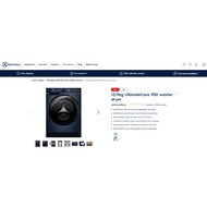 ELECTROLUX NEW 13/9kg UltimateCare 900 Front Load Washer Dryer EWW1342R9MC, IntelliDose,IntelliQuick