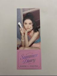 blackpink jisoo小卡 yg特典 summer diary 2021