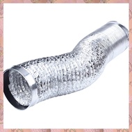 (NVIS) 8X 3 Meter Length 4 Inch Fresh Air System Flexible Aluminum Exhaust Duct Pipe Air Ventilation