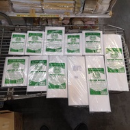 NB2U ถุงปูเขียว HD ใส ตัดตรง 5x8 , 6x9 , 7x11 , 8x12 , 9x14 , 10x15 , 12x18 , 14x22 , 16x24 , 18x28 