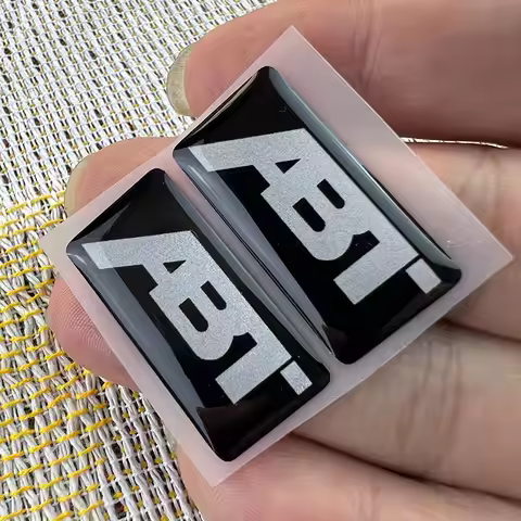 Motorcycle Accessories Sticker Decal Resin Gel Small Logo for ABT