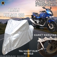BAJAJ PULSAR 220 SILVER PLAIN Motorcycle Cover Body Cover Bajaj Pulsar PREMIUM Motorcycle Cover