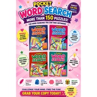 PAKEJ KOMBO (4 BUKU) Pocket Word Search with 150 puzzles