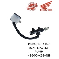 43500-K56-N11 Cylinder Sub Assy RR Brake Master RS150R V1 V2 V3 100  Honda Original