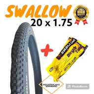 Bmx 20 Bicycle Outer Tire BMX 20inch Inner Tire 20x1.75 Swallow Super Trac K6302 Bicycle Tire 20inch