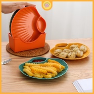 Ms Dumpling Eating Plastic Shell Plate, Household Vinegar Plate