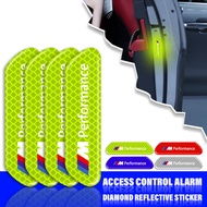 4PCS Car Door Sticker Safety Warning Reflective Mark For BMW M X1 X3 X5 X6 X7 E34 E36 E39 E46 F10 F2