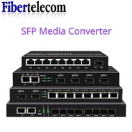 Gigabit SFP Fiber Switch 1000Mbps SFP Media Converter Ethernet Switch