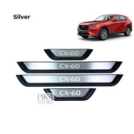 Mazda CX-60 Scuff Plate Car Door Step Protector Side Step Door Sill Mazda CX60 Accessories