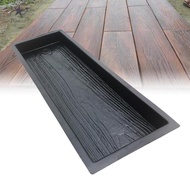 [Fenteer] Imitation Wood Grain Paving Mold DIY Stepping Stone Garden Pathway Maker Concrete Slab Mou