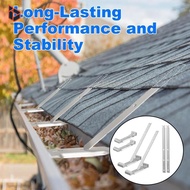 blesiya 5" Aluminum Gutter Hanger, Gutter Support Solution, Mounting Without Eaves