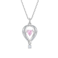 Swarovski: Confession Crystal Pair Heart Shijia Necklace 1 Beating Clavicle Chain Version Female Gen