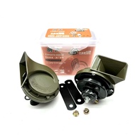 แตรรถยนต์ 110db เสียงรถเบนซ์  แท้100% (ไม่ต้องต่อรีเลย์)