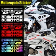 QJMOTOR Motorcycle Emblem Stickers Reflective Vinyl Decals Fits SRK250RD / SRK450RR Body Customizati