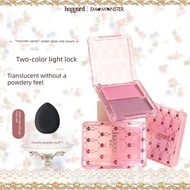 blush blusher stick New Product haggard Two-Color Blush Water Gloss Blush Cream High Gloss Clear Moi