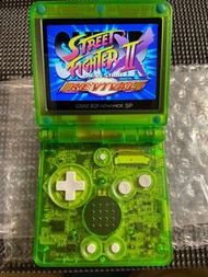 [GBA SP]美品 IPS 高亮 任天堂 Nintendo Gameboy Advance SP 透明綠色 送USB充電線 -4